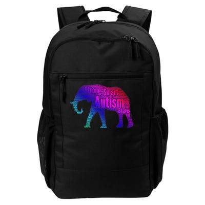 Autism Awareness Elephant Quotes Daily Commute Backpack