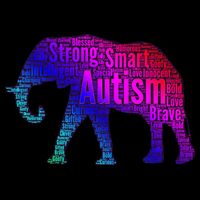 Autism Awareness Elephant Quotes 16 in Basic Backpack