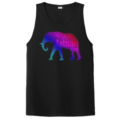 Autism Awareness Elephant Quotes PosiCharge Competitor Tank