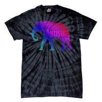 Autism Awareness Elephant Quotes Tie-Dye T-Shirt