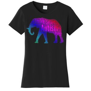 Autism Awareness Elephant Quotes Women's T-Shirt