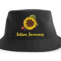 Autism Awareness Flower Puzzle Sustainable Bucket Hat