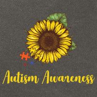 Autism Awareness Flower Puzzle Cotton Canvas Backpack