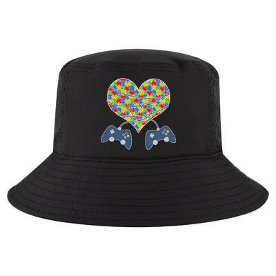 Autism Awareness Gamer Love  Cool Comfort Performance Bucket Hat