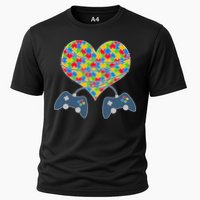 Autism Awareness Gamer Love  Performance Shirt
