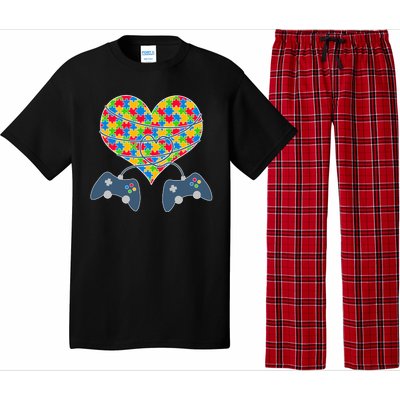 Autism Awareness Gamer Love  Pajama Set