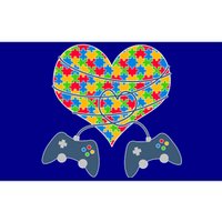 Autism Awareness Gamer Love  Bumper Sticker