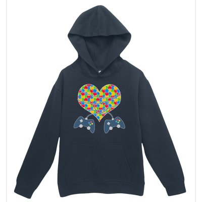 Autism Awareness Gamer Love  Urban Pullover Hoodie