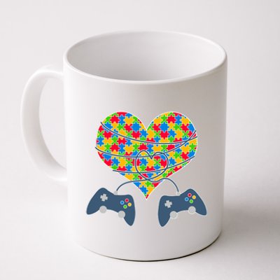 Autism Awareness Gamer Love  Coffee Mug