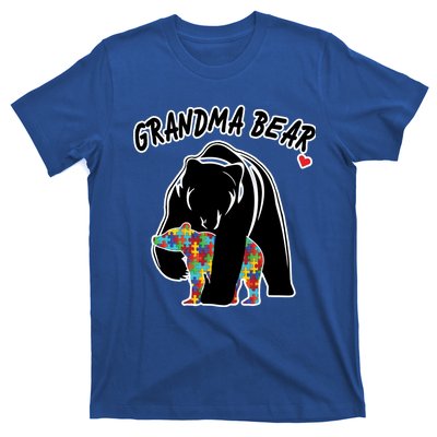 Autism Awareness Grandma Bear T-Shirt