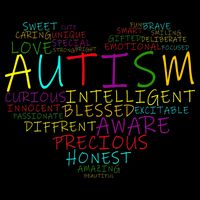 Autism Awareness Heart Words Of Love T-Shirt