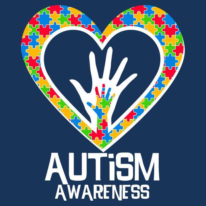 Autism Awareness Holding Hands Heart Puzzle Cool Comfort Performance Bucket Hat