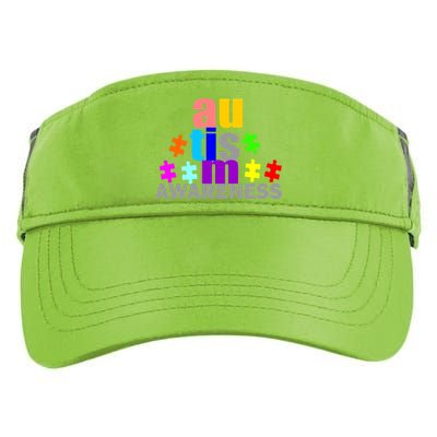 Autism Awareness Logo Adult Drive Performance Visor