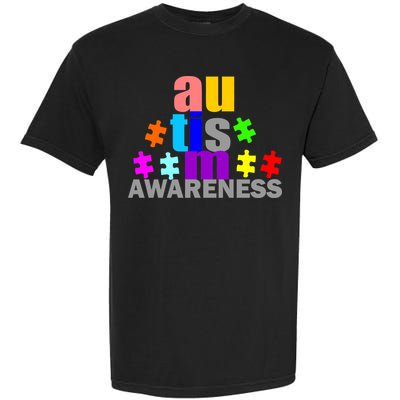 Autism Awareness Logo Garment-Dyed Heavyweight T-Shirt