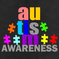Autism Awareness Logo 7 Panel Mesh Trucker Snapback Hat