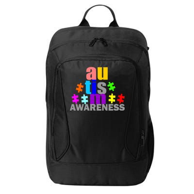 Autism Awareness Logo City Backpack