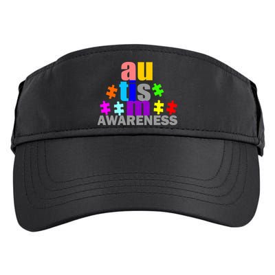 Autism Awareness Logo Adult Drive Performance Visor