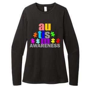 Autism Awareness Logo Womens CVC Long Sleeve Shirt