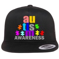 Autism Awareness Logo Flatbill Hat