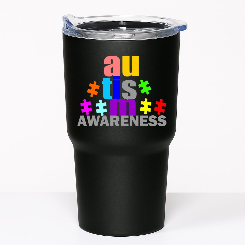 Autism Awareness Logo Tumbler