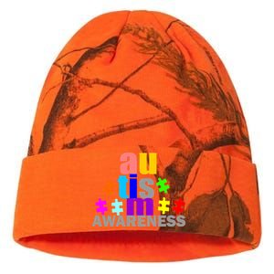 Autism Awareness Logo Kati Licensed 12" Camo Beanie