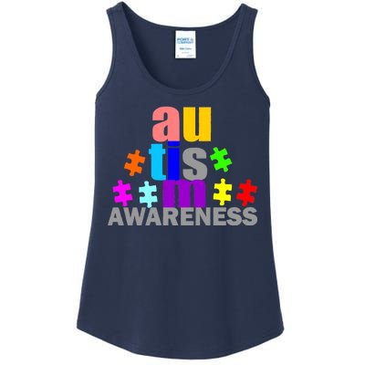 Autism Awareness Logo Ladies Essential Tank