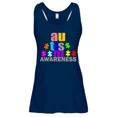 Autism Awareness Logo Ladies Essential Flowy Tank