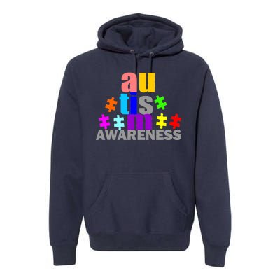 Autism Awareness Logo Premium Hoodie