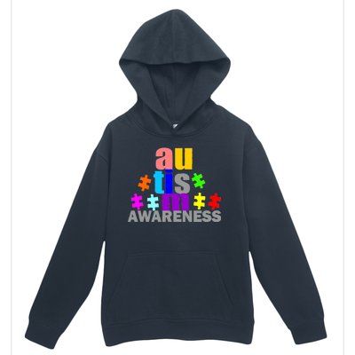 Autism Awareness Logo Urban Pullover Hoodie