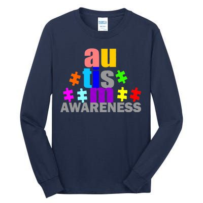 Autism Awareness Logo Tall Long Sleeve T-Shirt