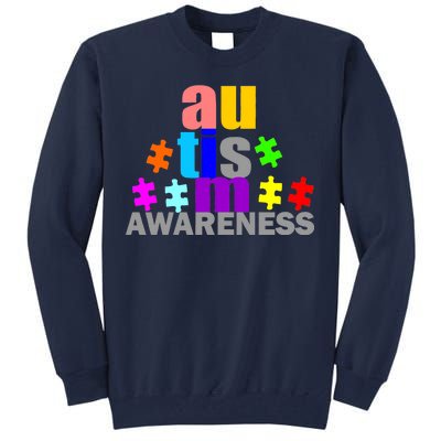 Autism Awareness Logo Tall Sweatshirt