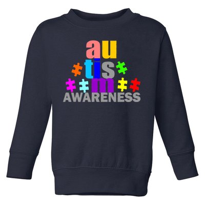 Autism Awareness Logo Toddler Sweatshirt