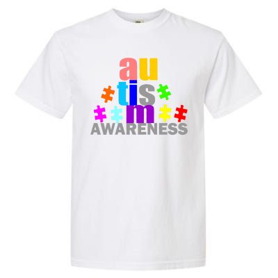 Autism Awareness Logo Garment-Dyed Heavyweight T-Shirt