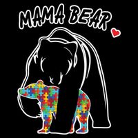 Autism Awareness Moma Bear Sustainable Bucket Hat