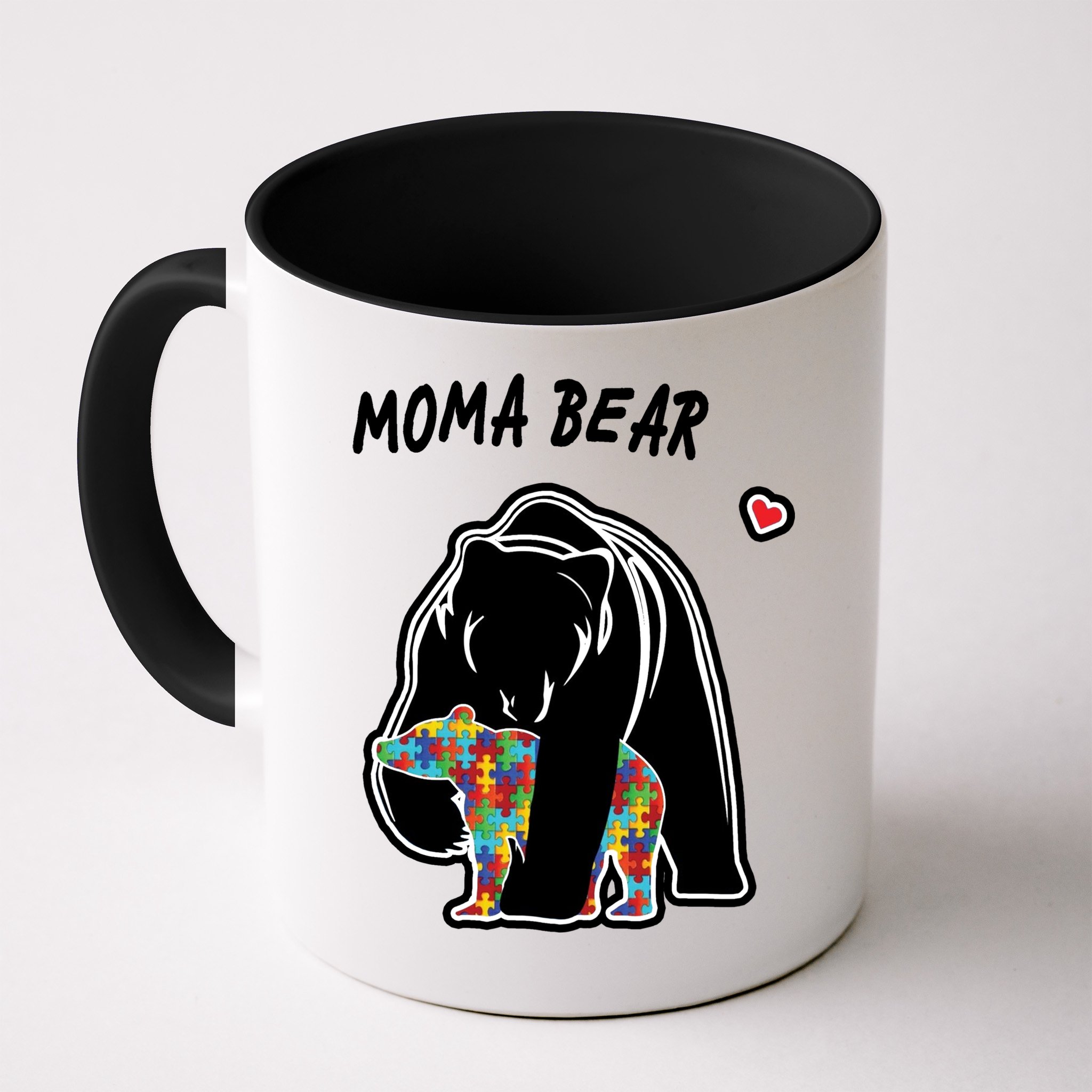 Autism Awareness Moma Bear Mug