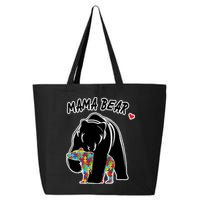 Autism Awareness Moma Bear 25L Jumbo Tote