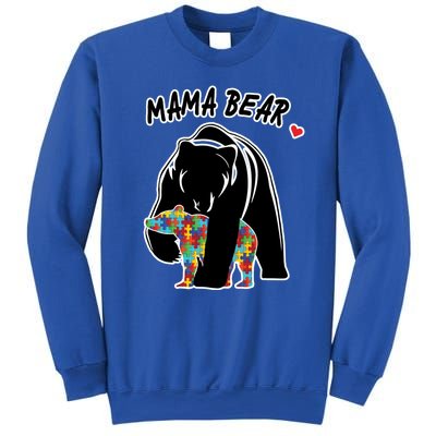 Autism Awareness Moma Bear Sweatshirt