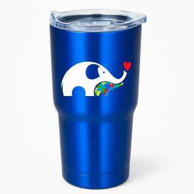 Autism Awareness Mother Baby Elephant  Tumbler