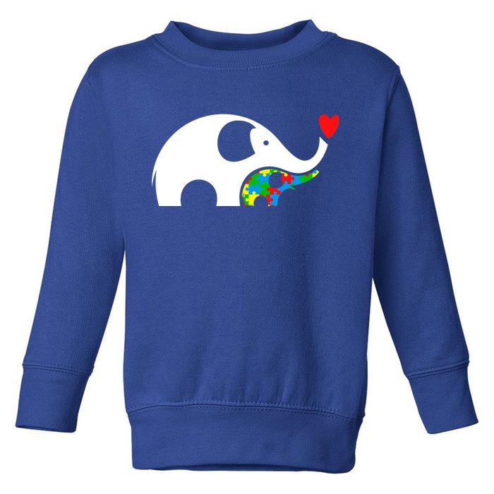 Autism Awareness Mother Baby Elephant  Toddler Sweatshirt