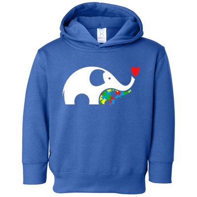 Autism Awareness Mother Baby Elephant  Toddler Hoodie