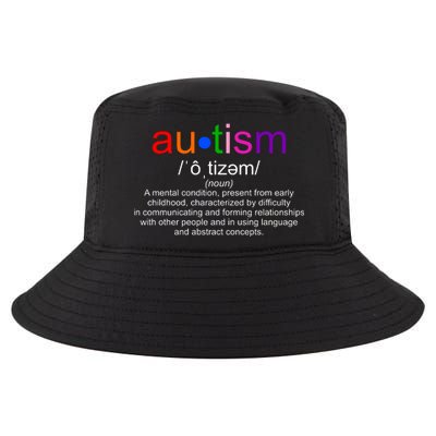 Autism Awareness Noun Definition Cool Comfort Performance Bucket Hat