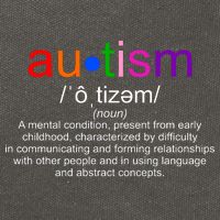 Autism Awareness Noun Definition Cotton Canvas Backpack