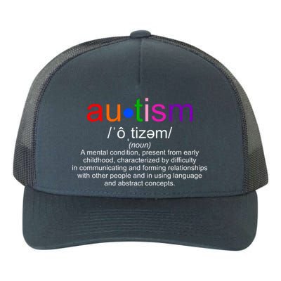 Autism Awareness Noun Definition Yupoong Adult 5-Panel Trucker Hat