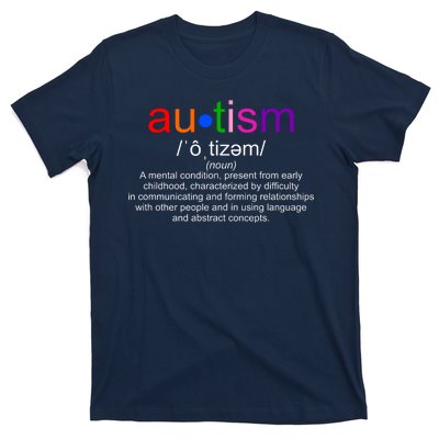 Autism Awareness Noun Definition T-Shirt