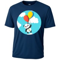 Autism Awareness Panda Bear Cooling Performance Crew T-Shirt