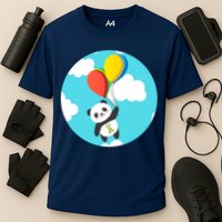 Autism Awareness Panda Bear Cooling Performance Crew T-Shirt