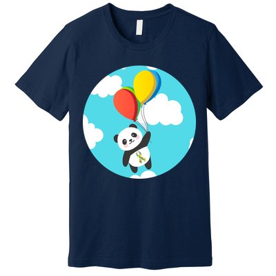 Autism Awareness Panda Bear Premium T-Shirt