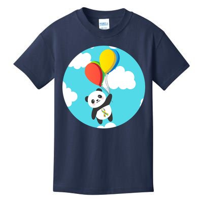 Autism Awareness Panda Bear Kids T-Shirt