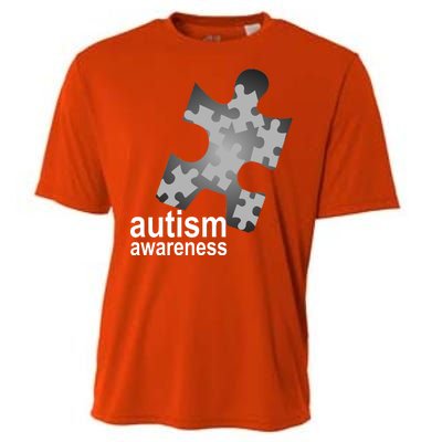 Autism Awareness Puzzle Cooling Performance Crew T-Shirt