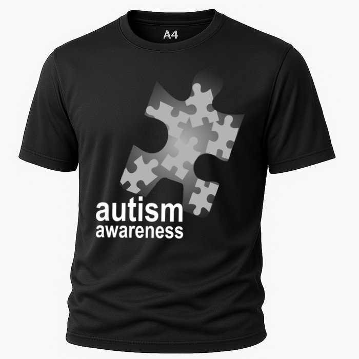 Autism Awareness Puzzle Cooling Performance Crew T-Shirt